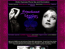 Tablet Screenshot of hypnodommesessions.com